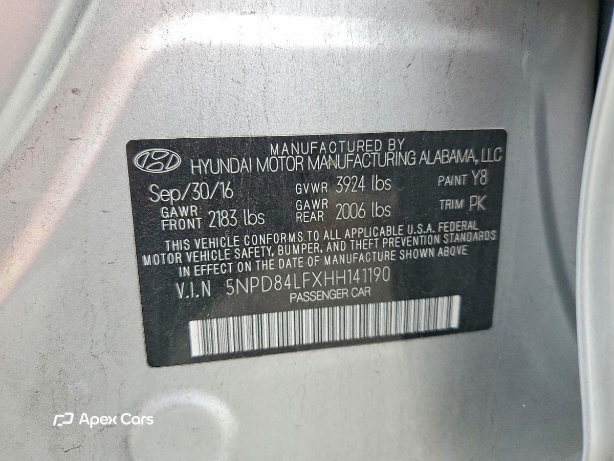 Hyundai Elantra 2017
