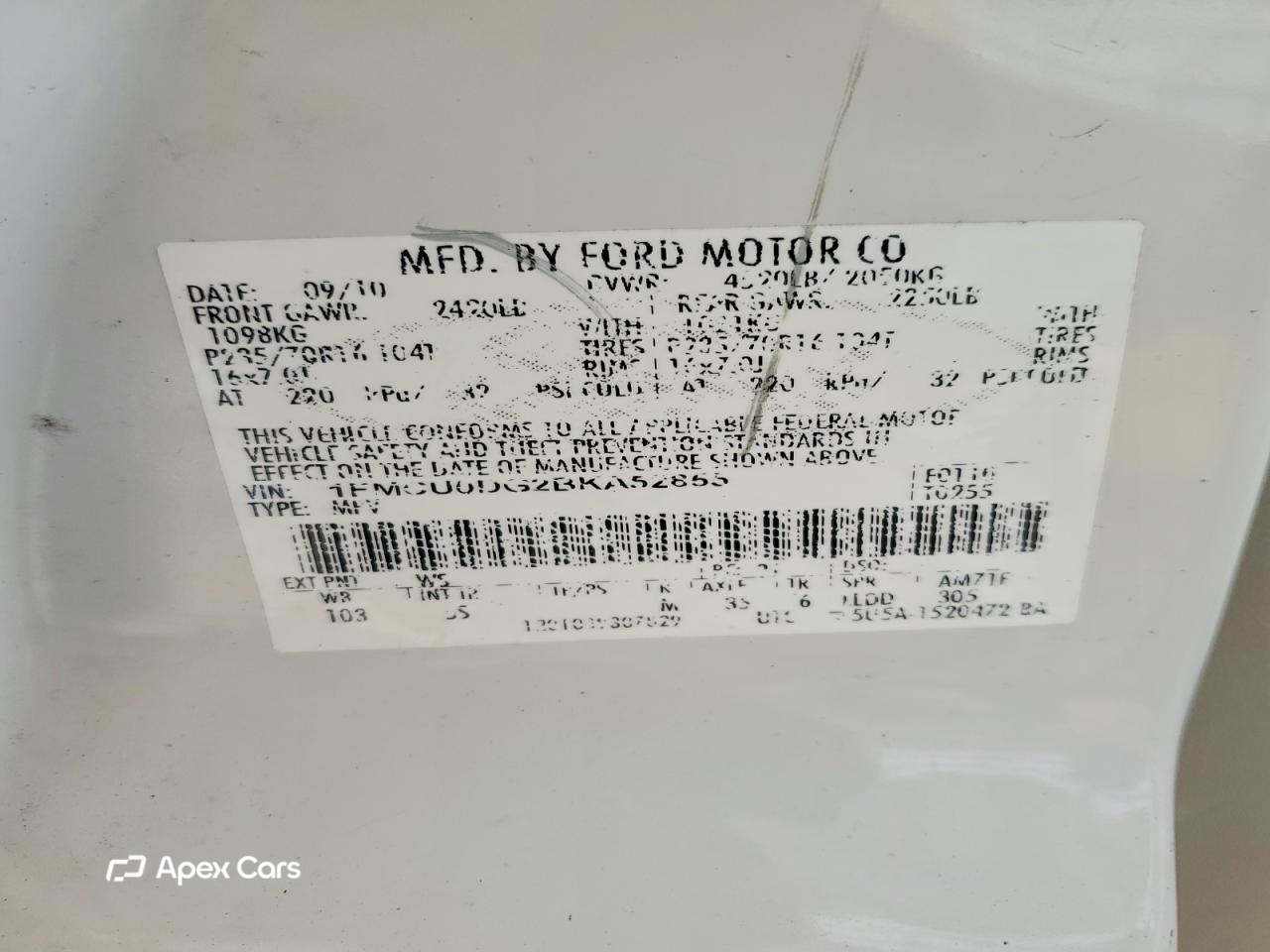 Ford Escape 2011
