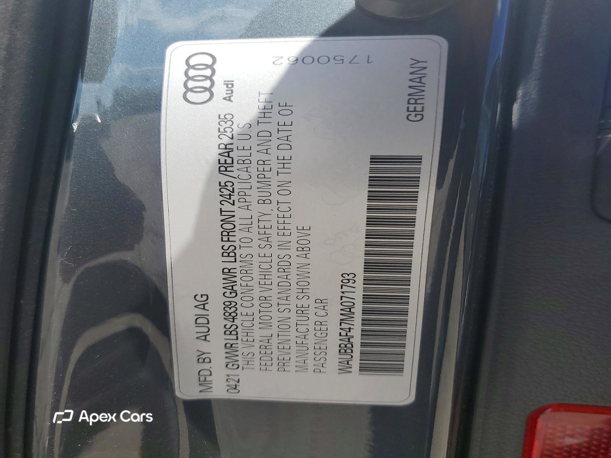 Audi A4 2021