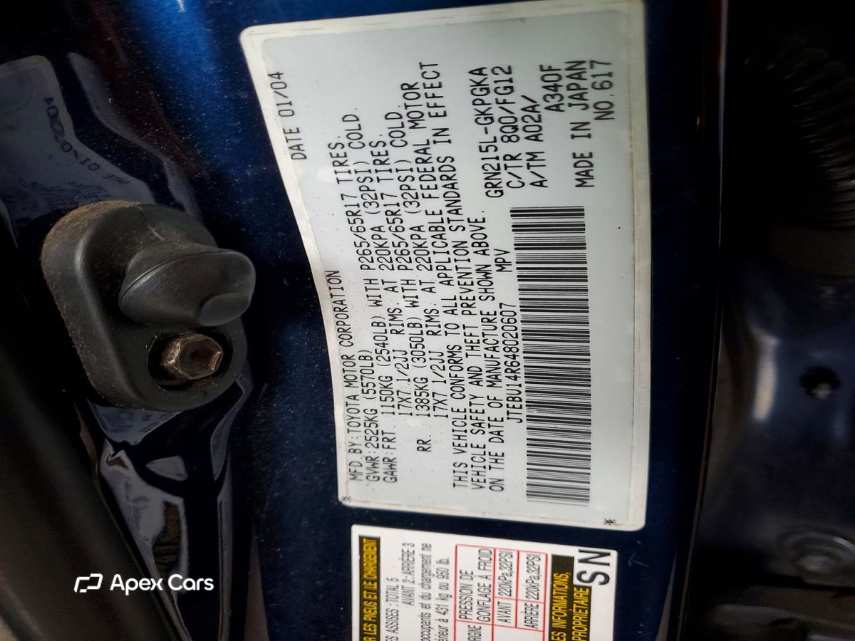 Toyota 4Runner 2004