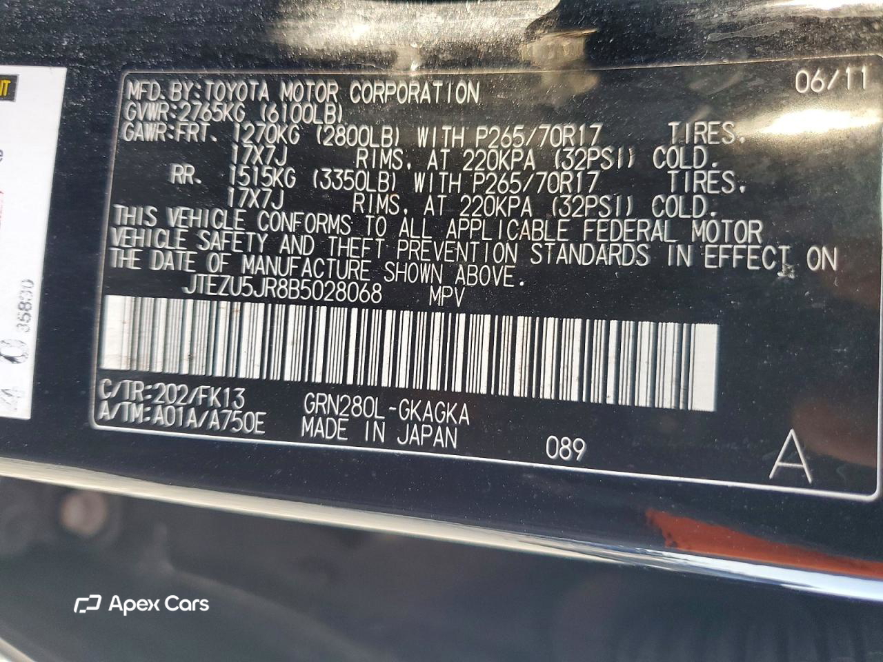 Toyota 4Runner 2011