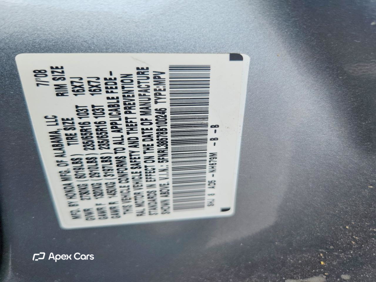 Honda Odyssey 2008