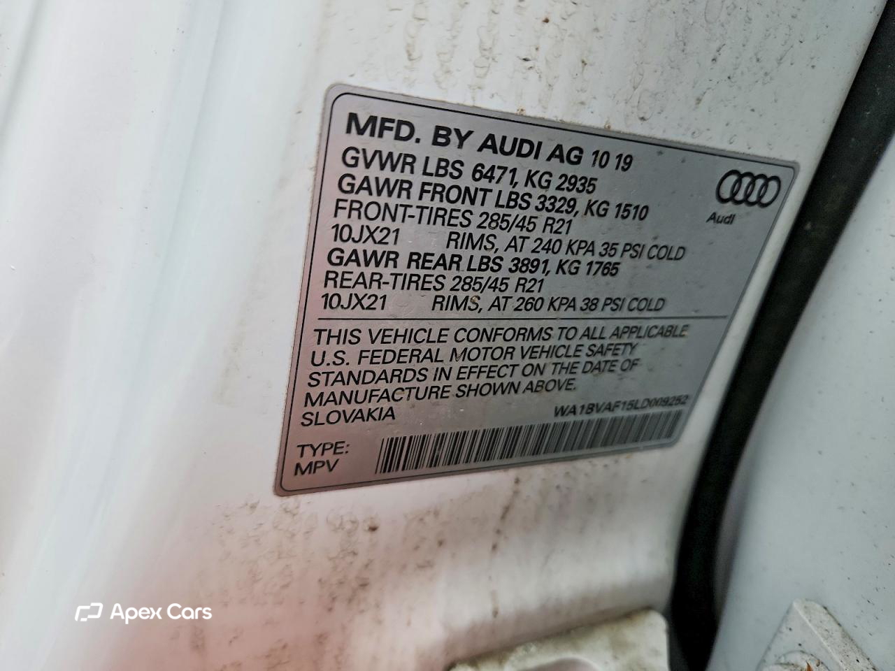 Audi Q8 2020