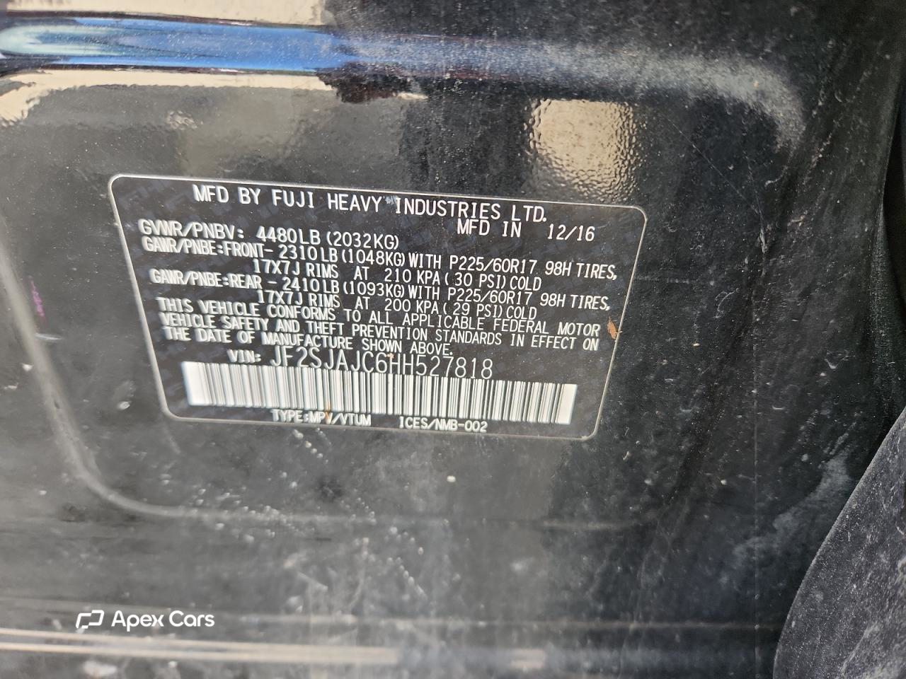 Subaru Forester 2017