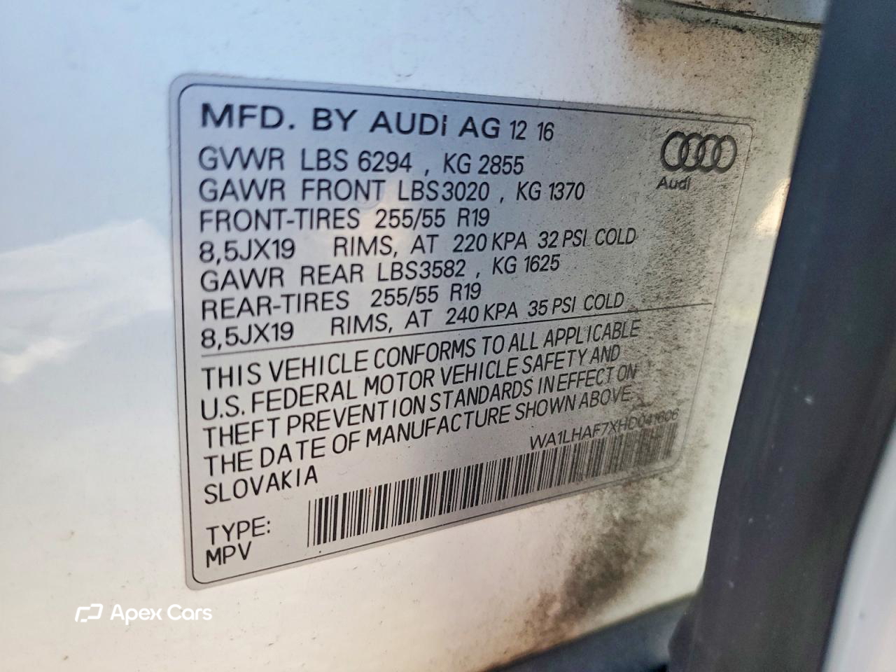 Audi Q7 2017