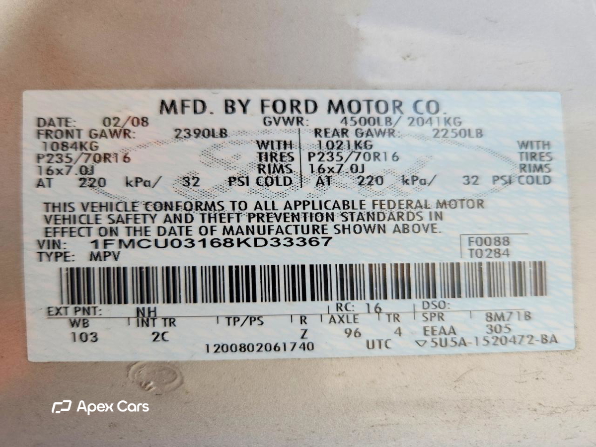Ford Escape 2008