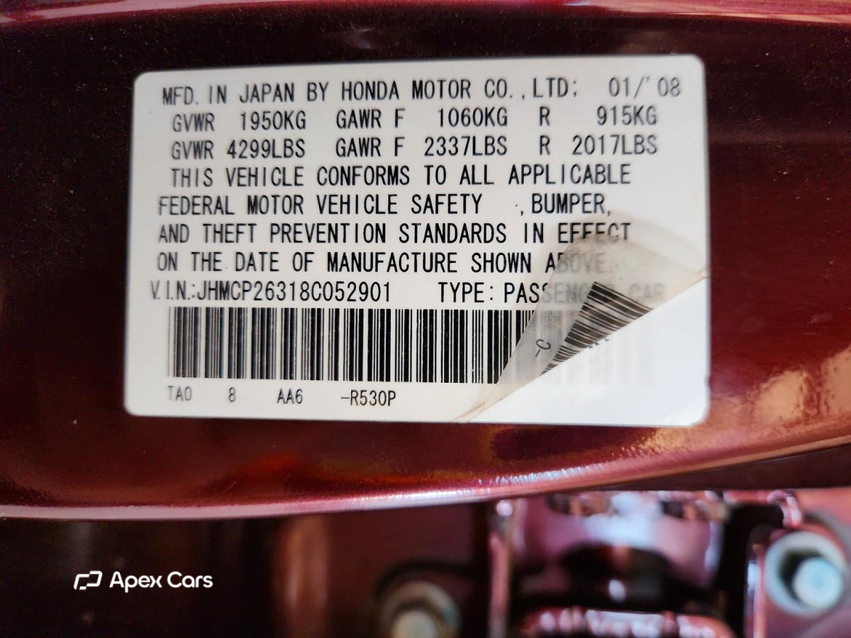 Honda Accord 2008