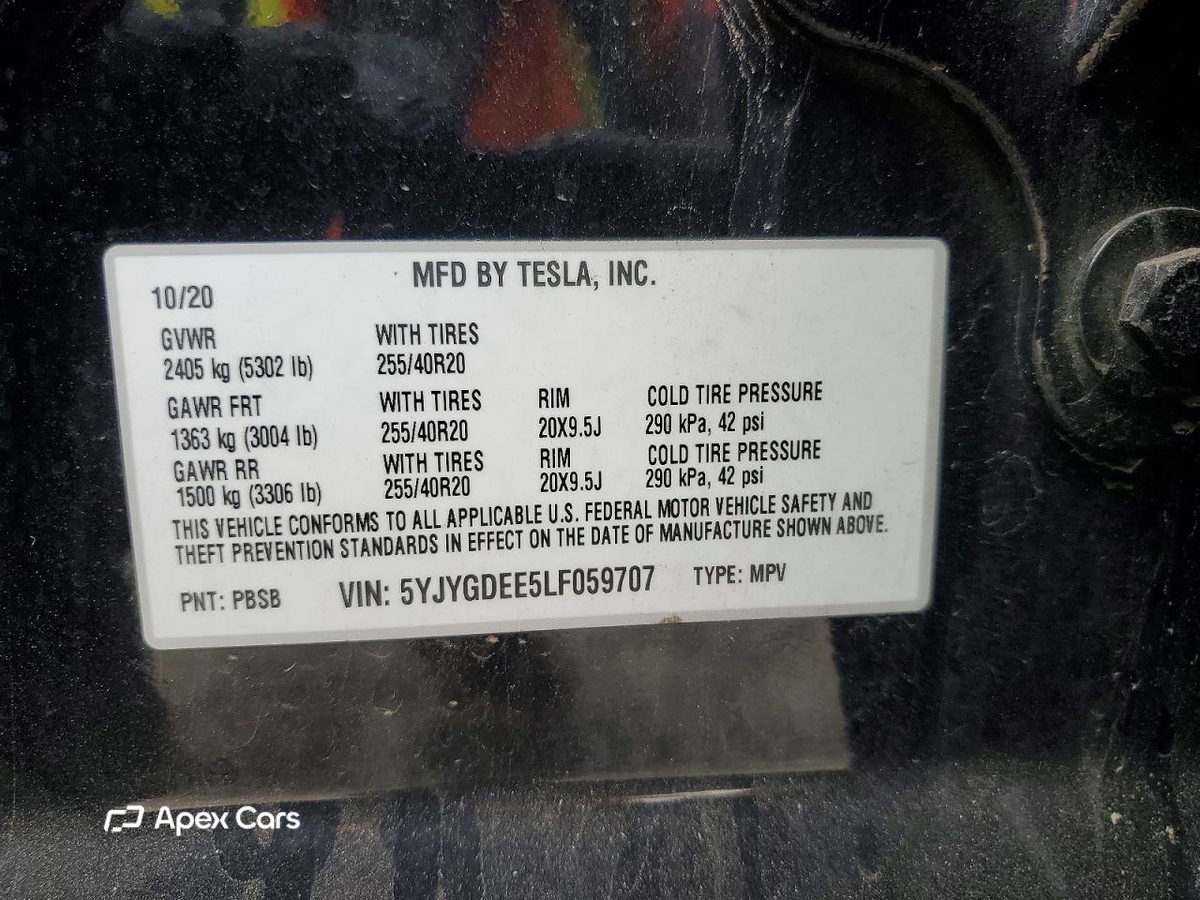 Tesla Model Y 2020