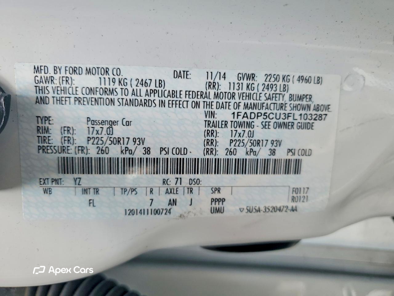 Ford C-MAX 2015
