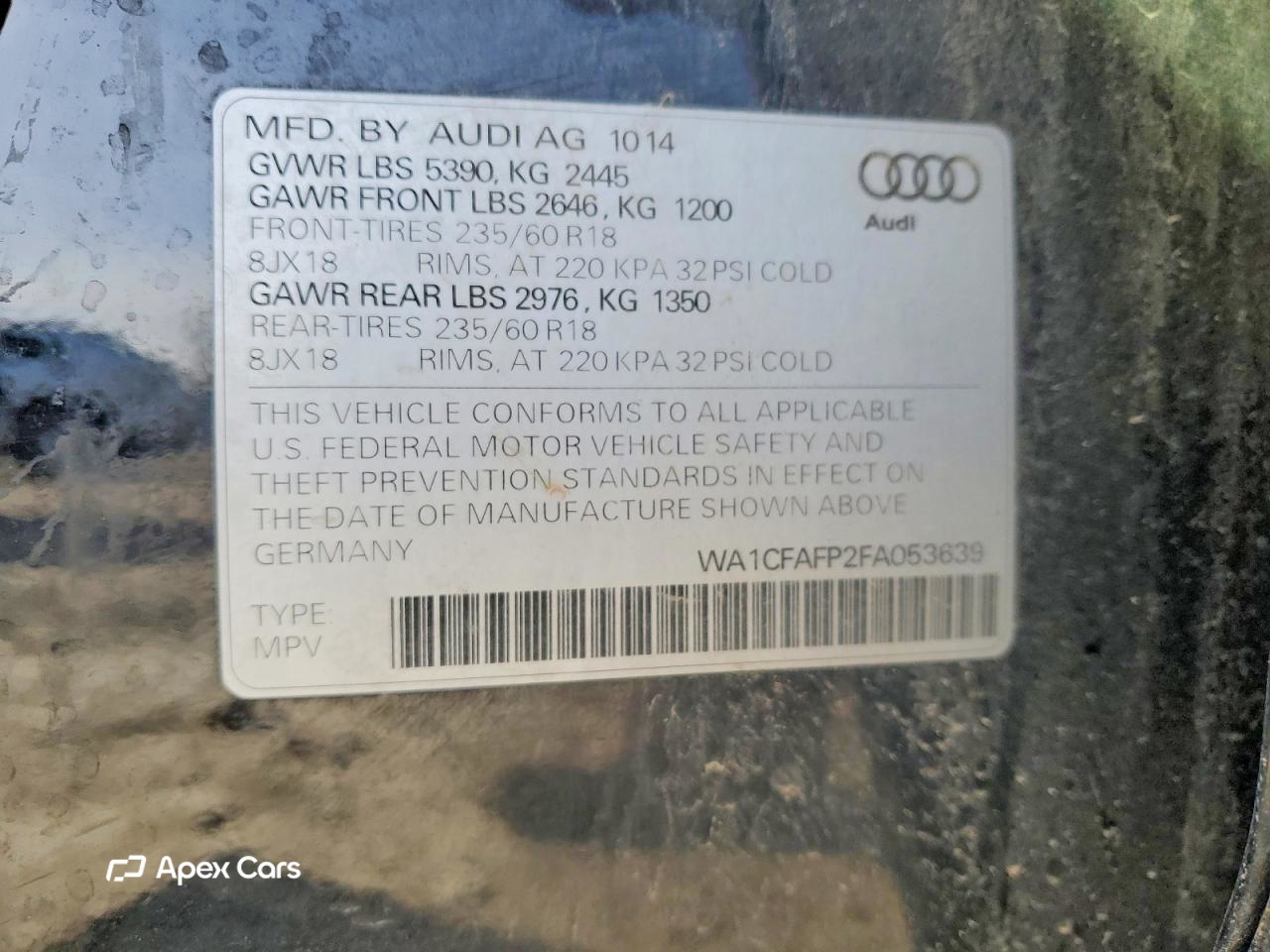 Audi Q5 2015