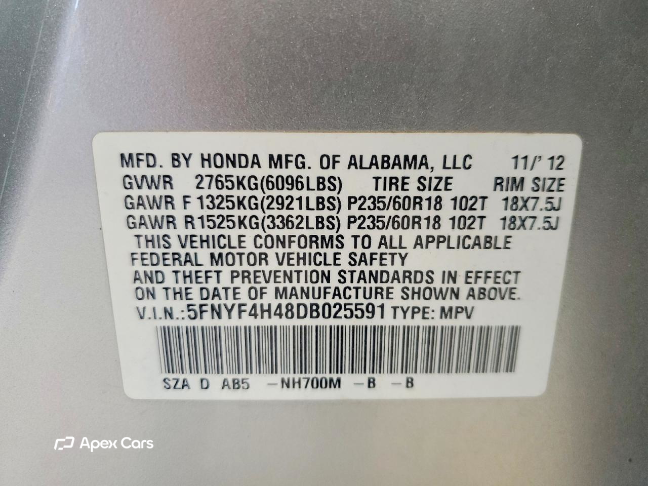 Honda Pilot 2013