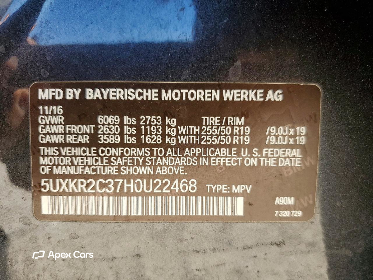 BMW X5 2017