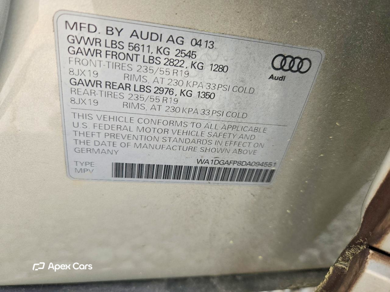 Audi Q5 2013