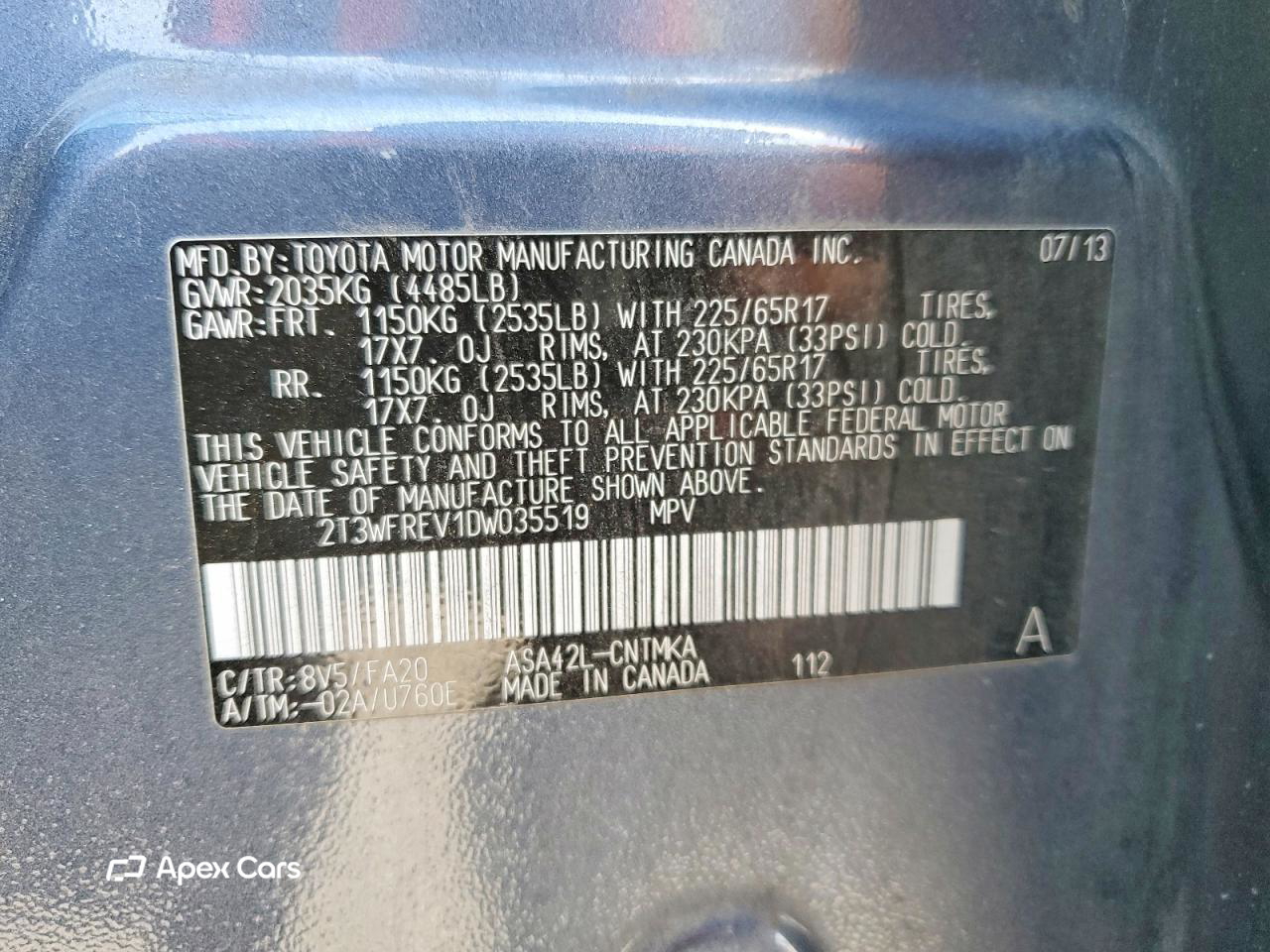 Toyota RAV 4 2013