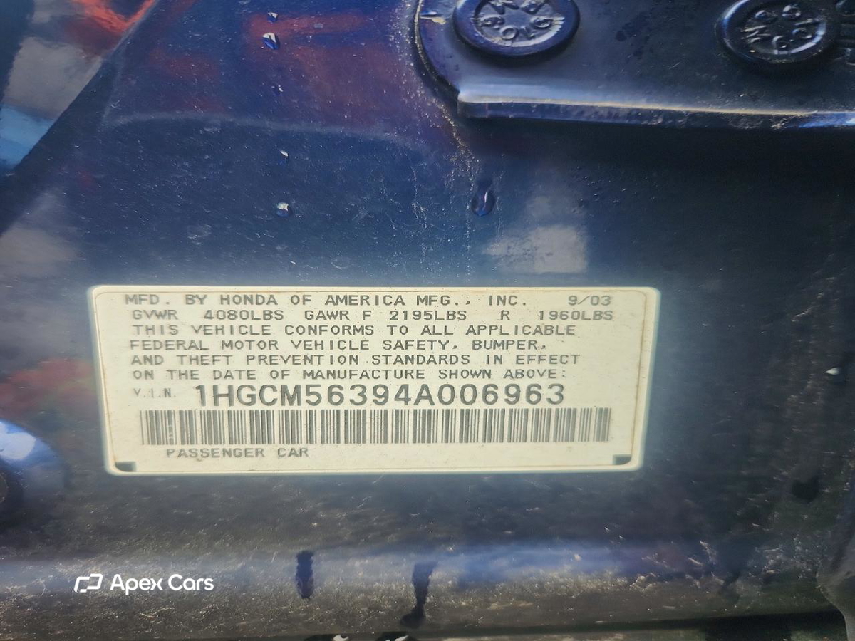 Honda Accord 2004