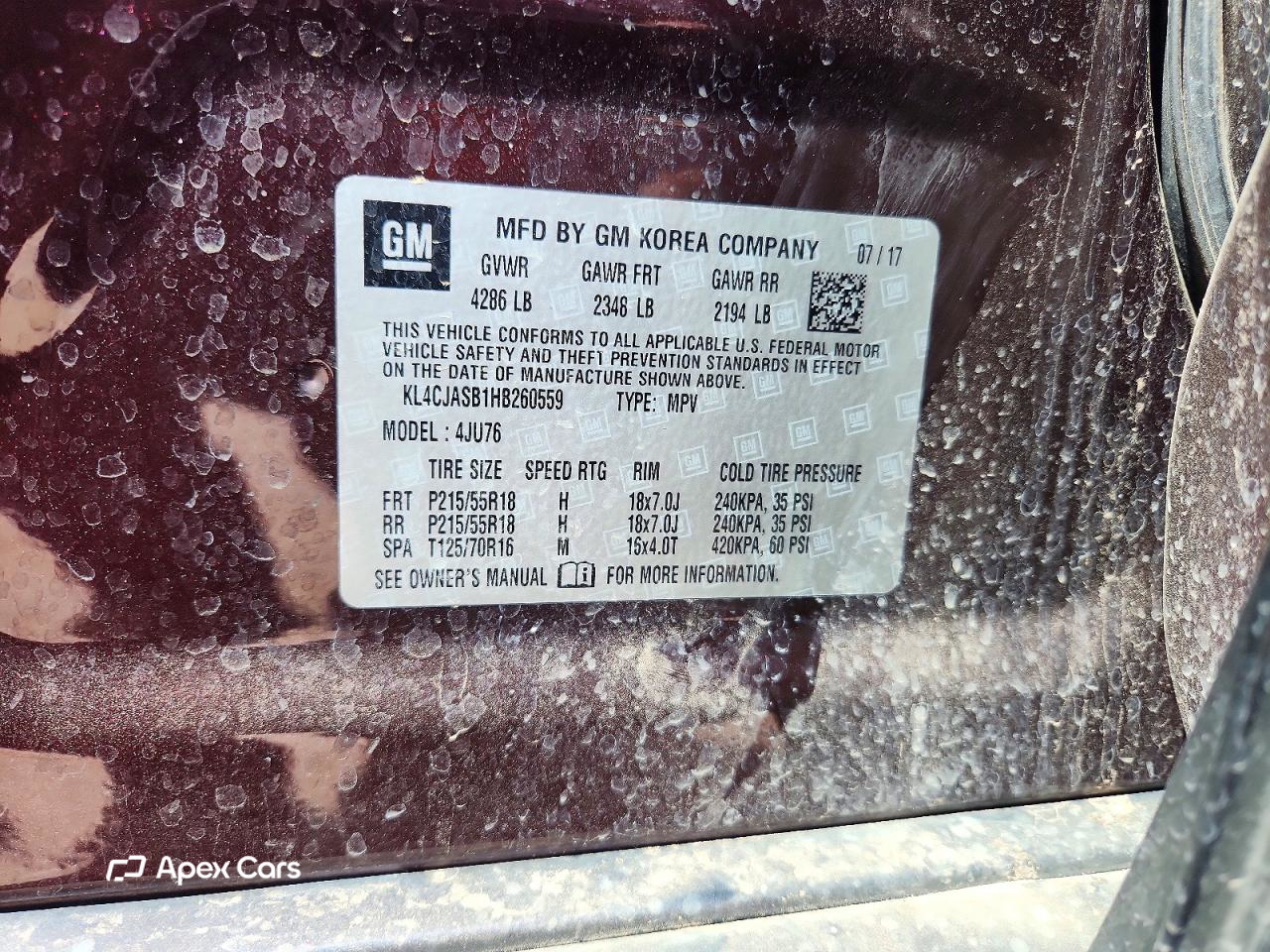 Buick Encore 2017