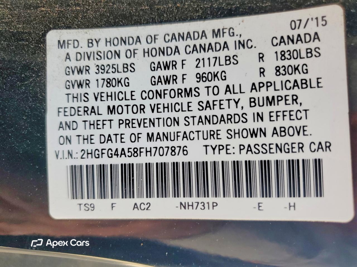 Honda Civic 2015