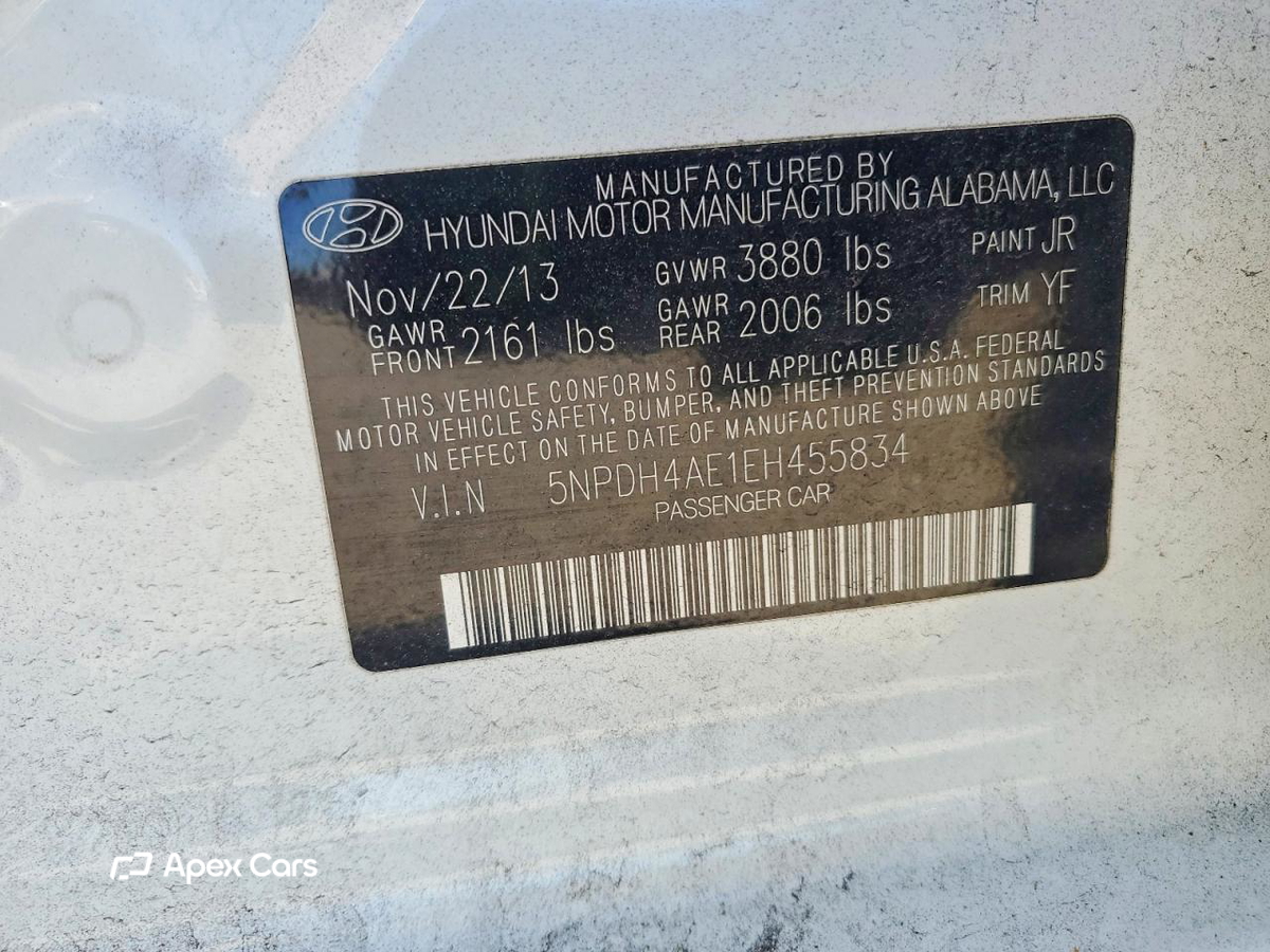 Hyundai Elantra 2014