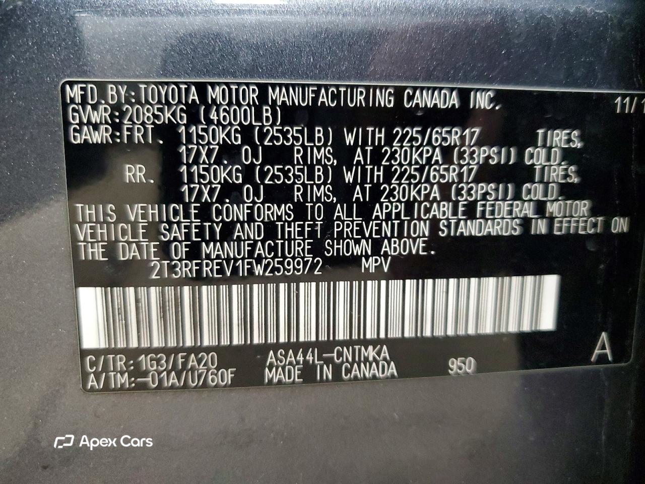 Toyota RAV 4 2015