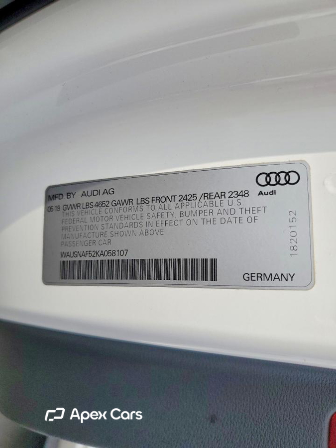 Audi A5 2019