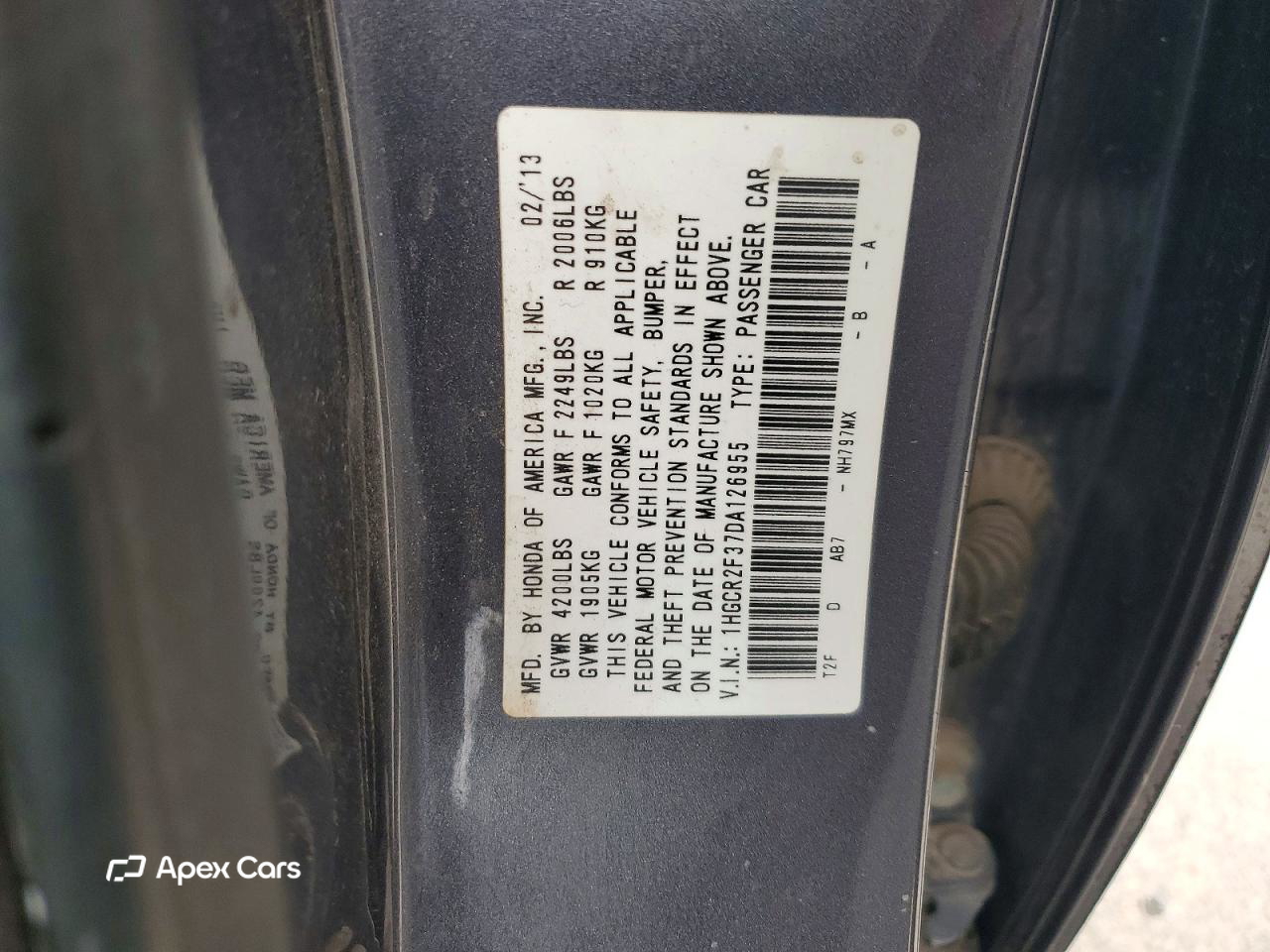Honda Accord 2013