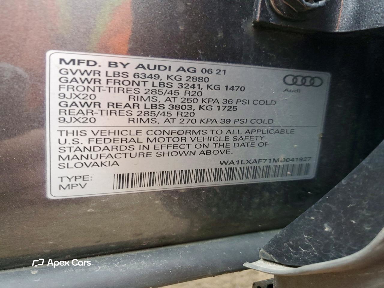 Audi Q7 2021