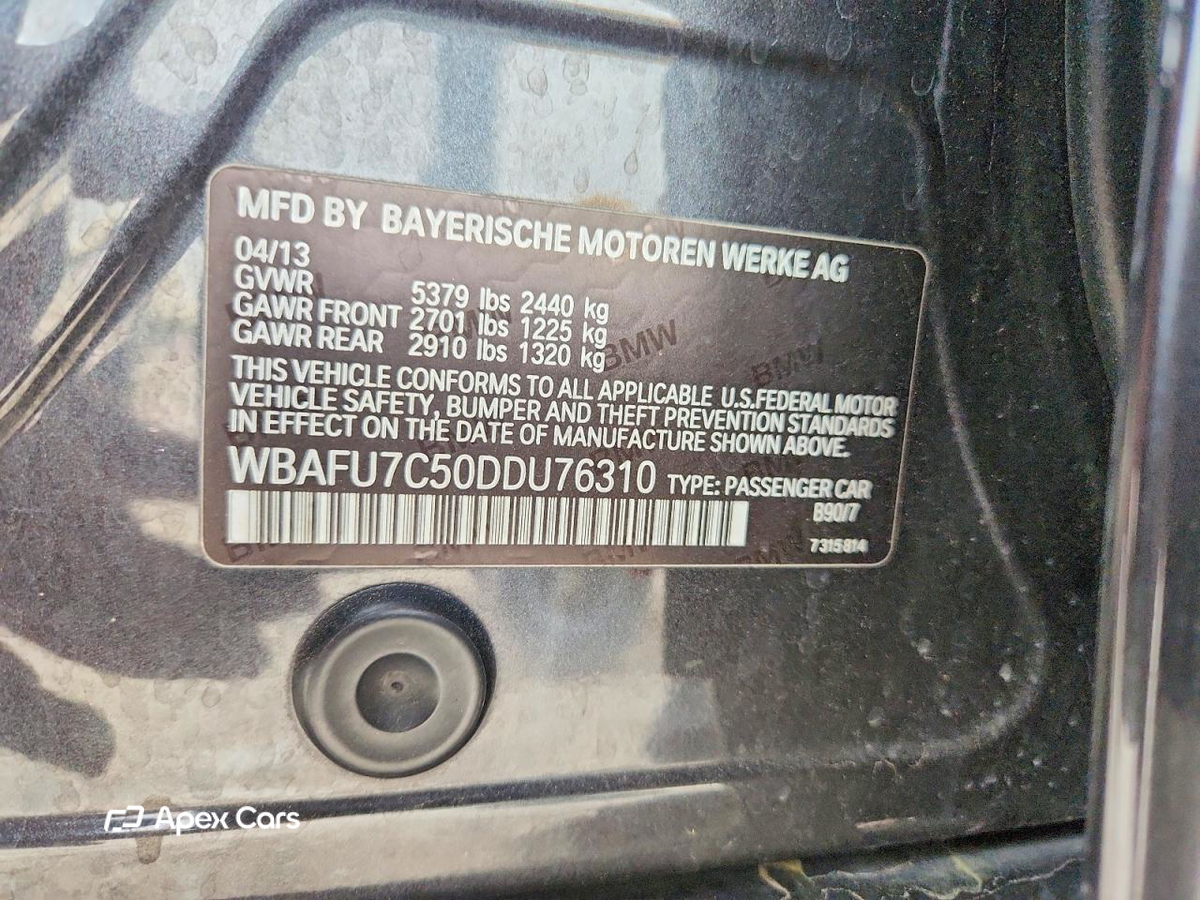 BMW Series 5 2013