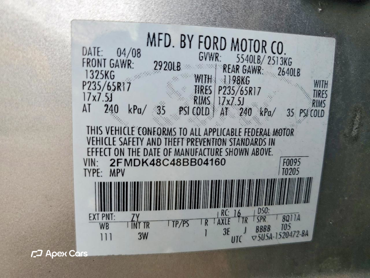 Ford Edge 2008