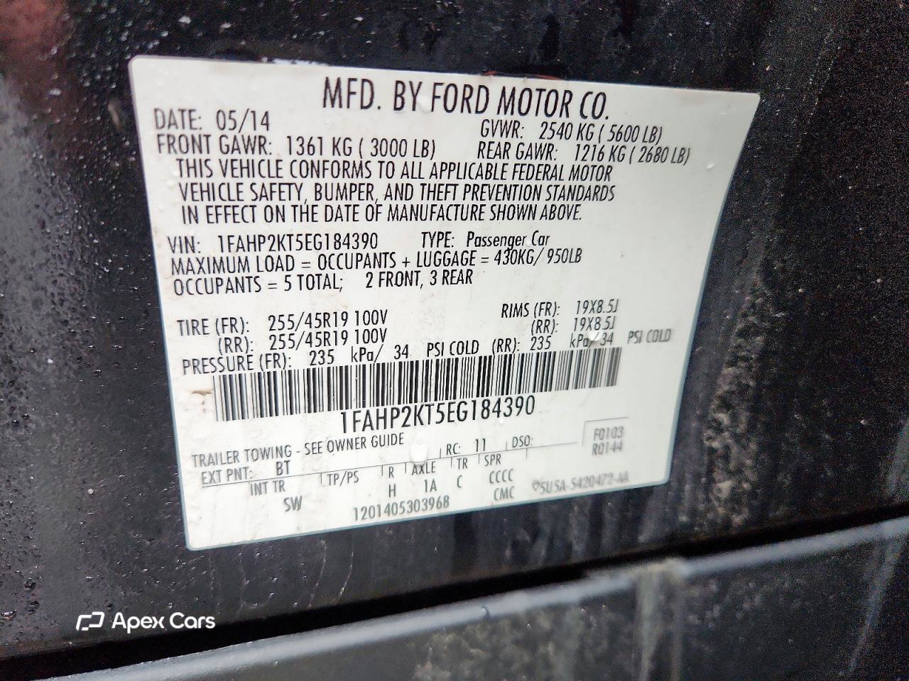 Ford Taurus 2014