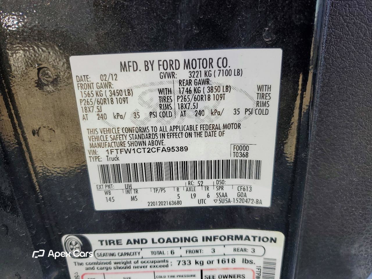 Ford F-150 2012