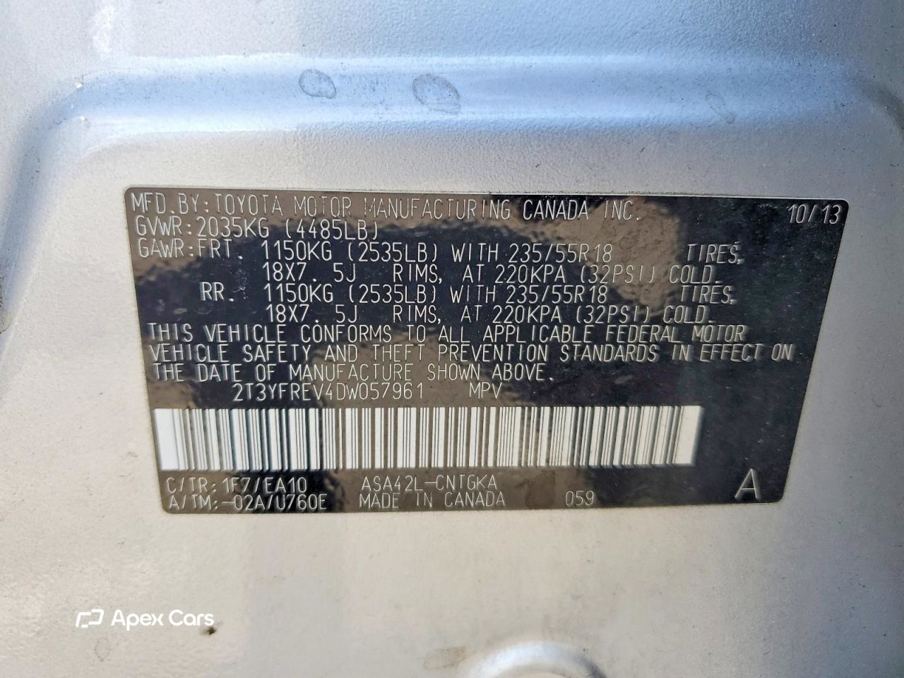 Toyota RAV 4 2013