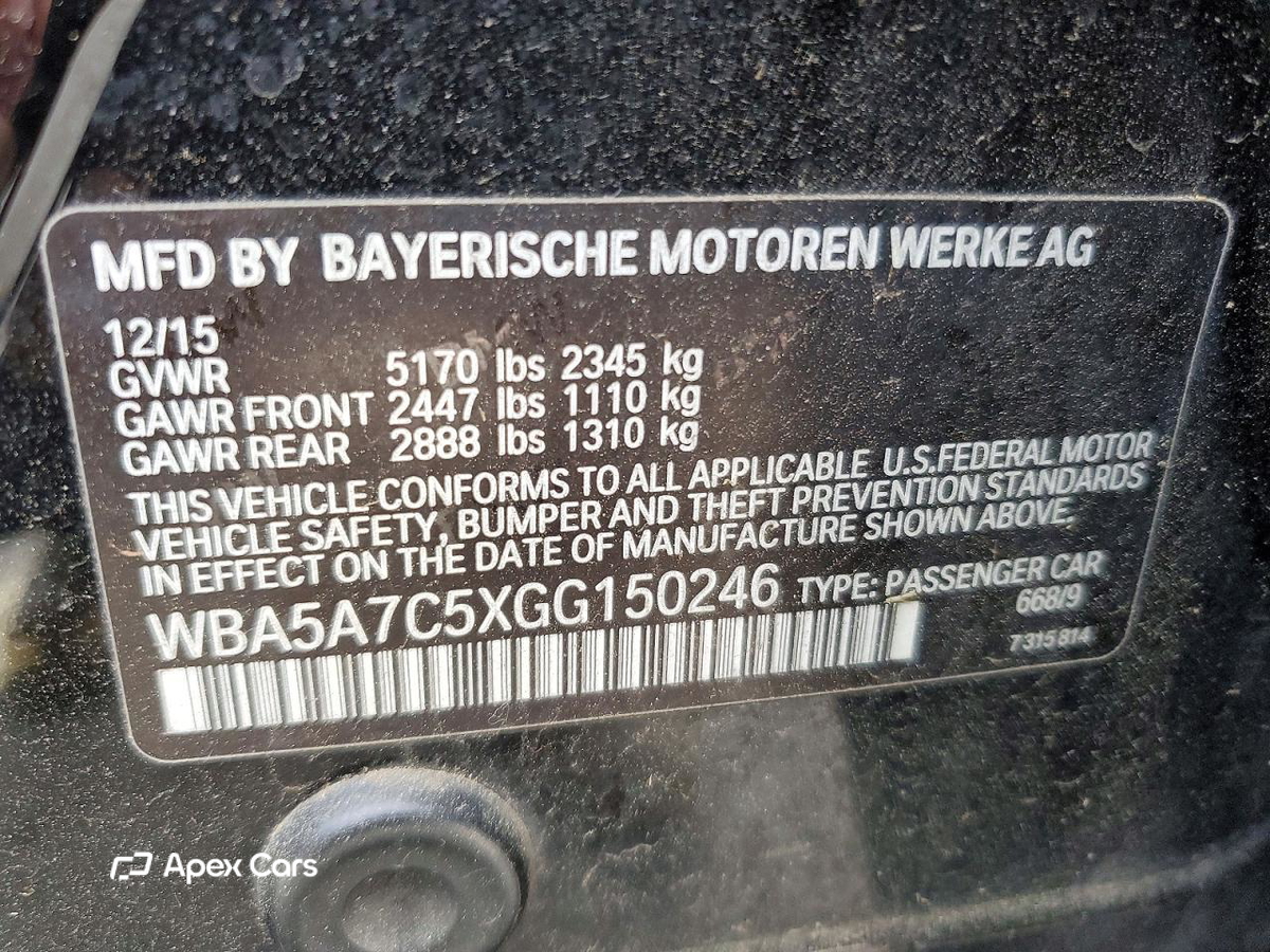BMW Series 5 2016