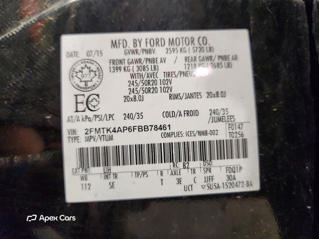 Ford Edge 2015