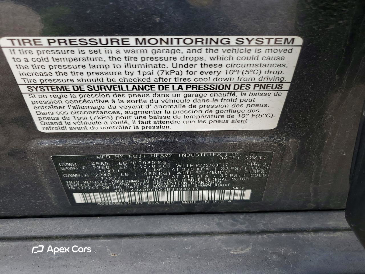 Subaru Outback 2011