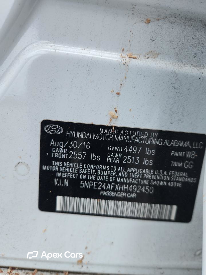 Hyundai Sonata 2017