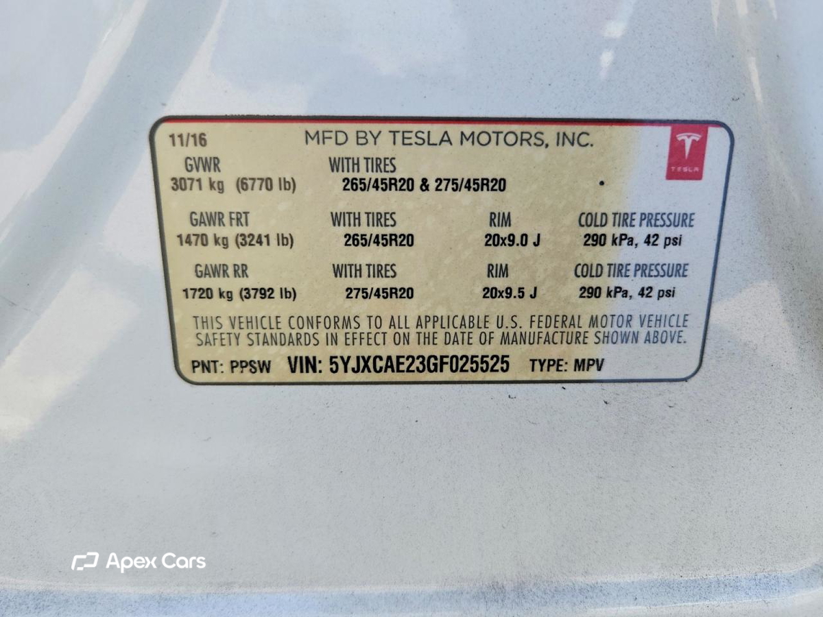 Tesla Model X 2016
