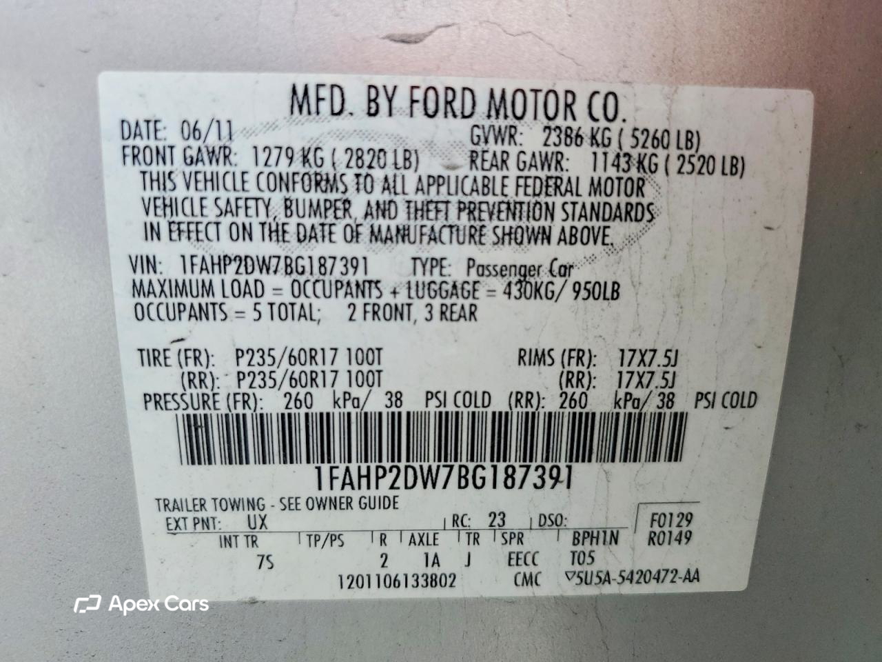 Ford Taurus 2011