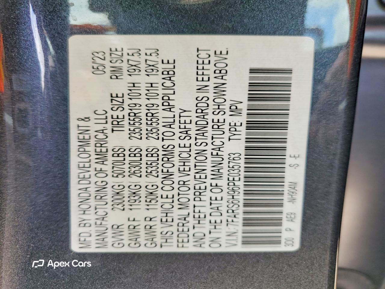 Honda CR-V 2023