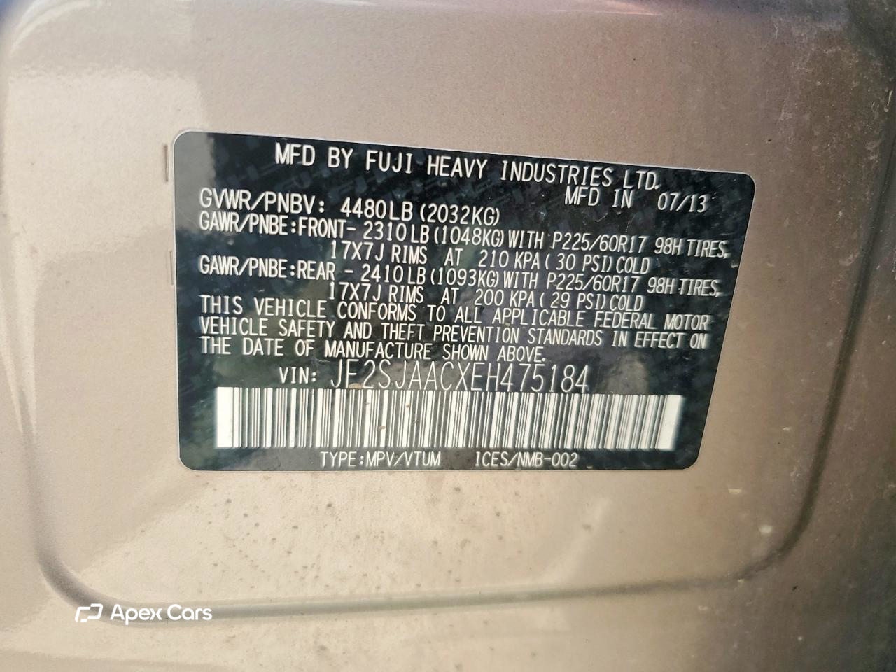 Subaru Forester 2014