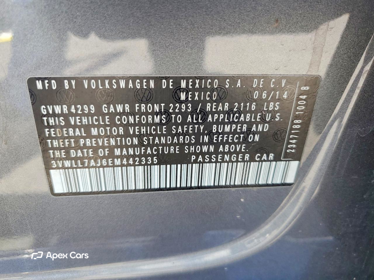 Volkswagen Jetta 2014