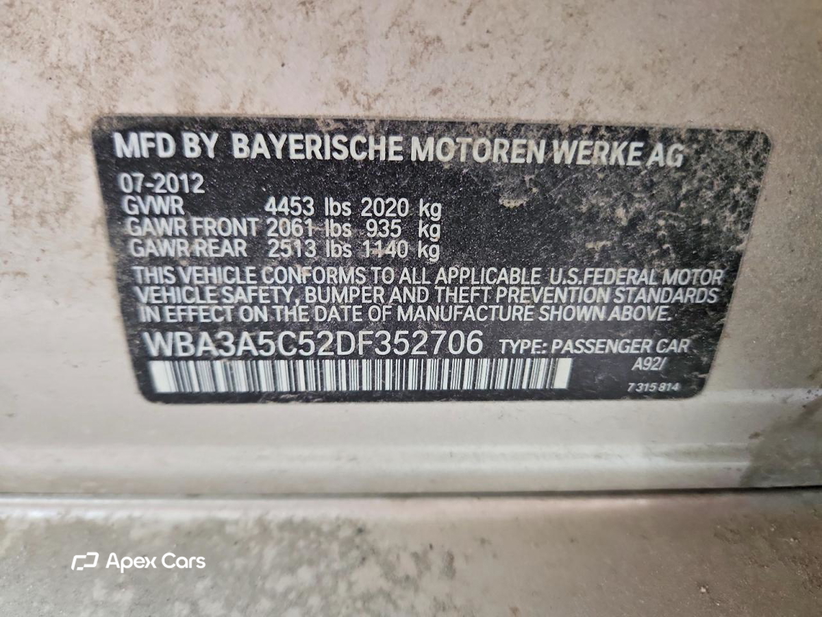 BMW Series 3 2013