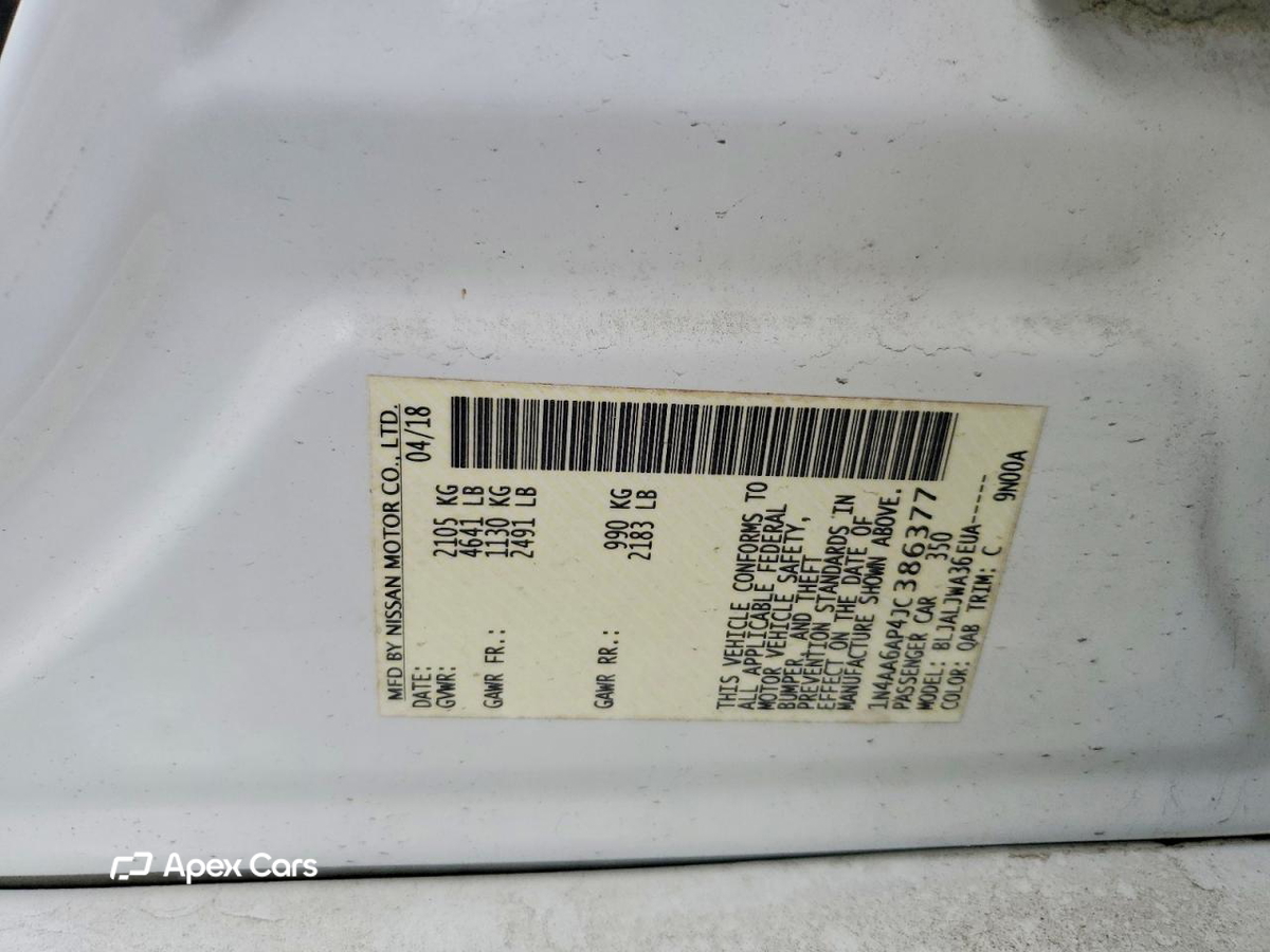 Nissan Maxima 2018
