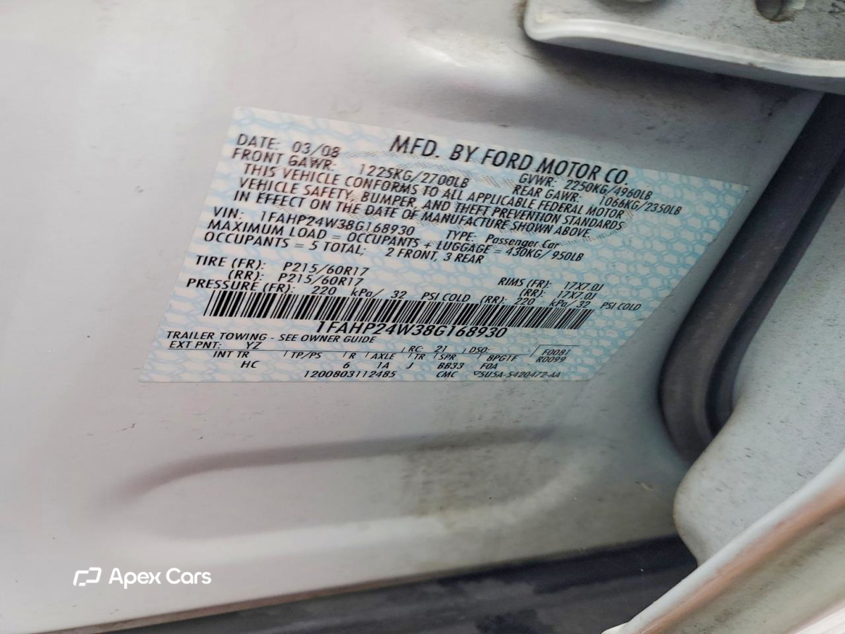 Ford Taurus 2008