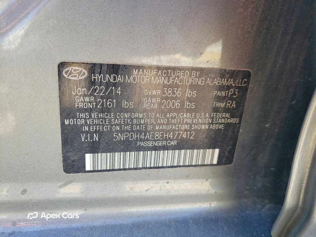 Hyundai Elantra 2014
