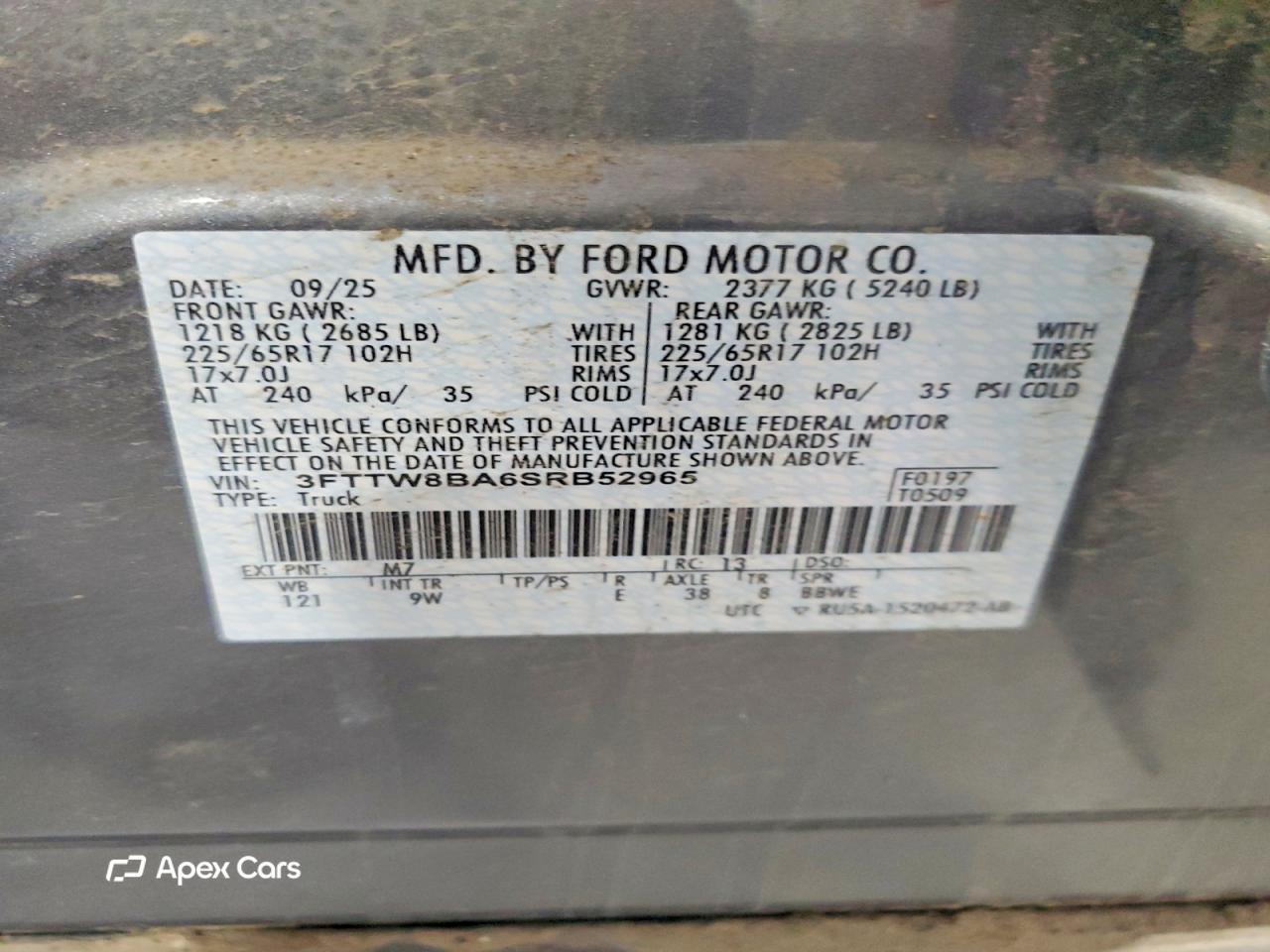 Ford Maverick 2025