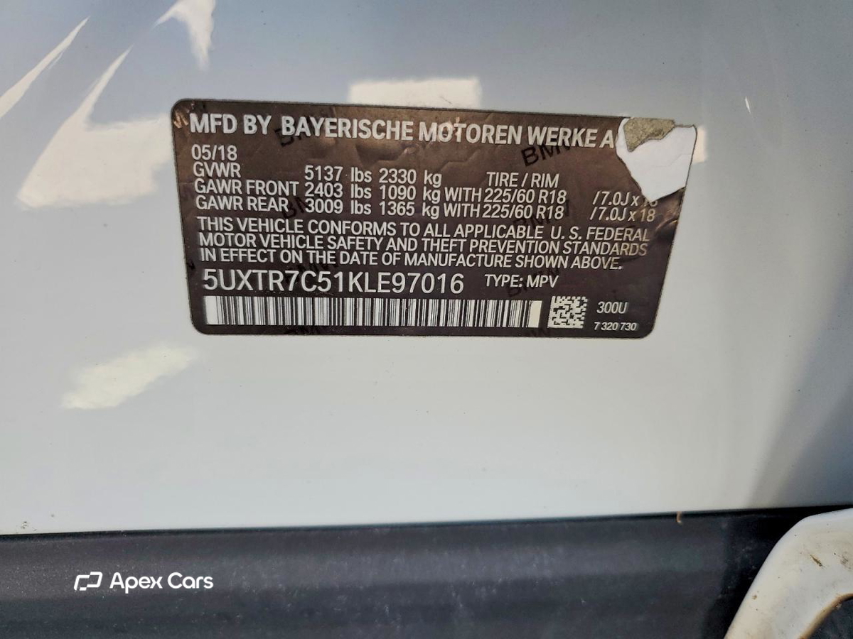 BMW X3 2019