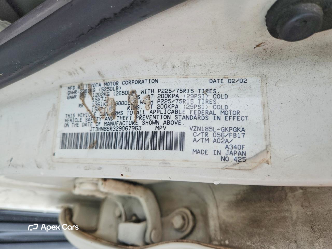 Toyota 4Runner 2002