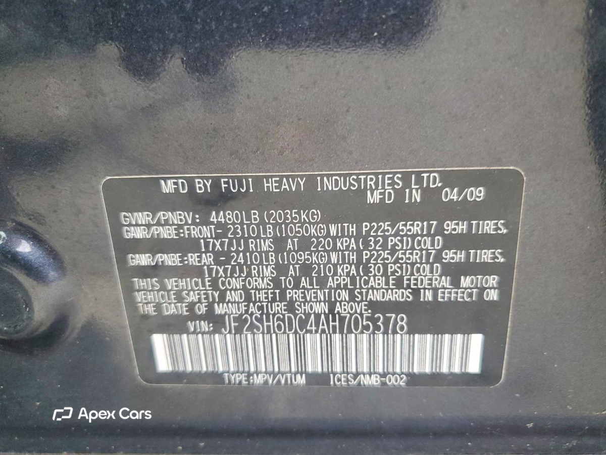 Subaru Forester 2010