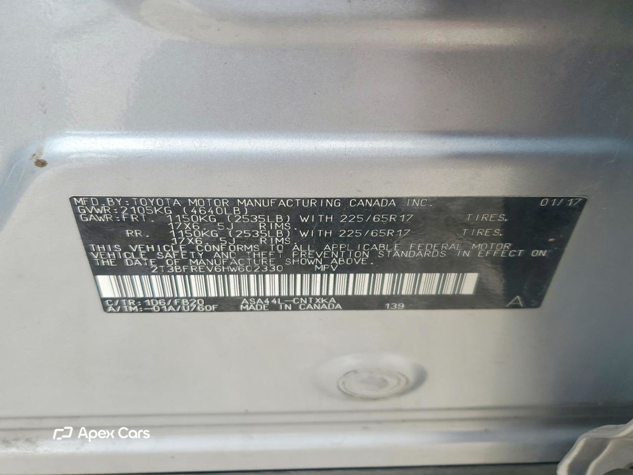 Toyota RAV 4 2017