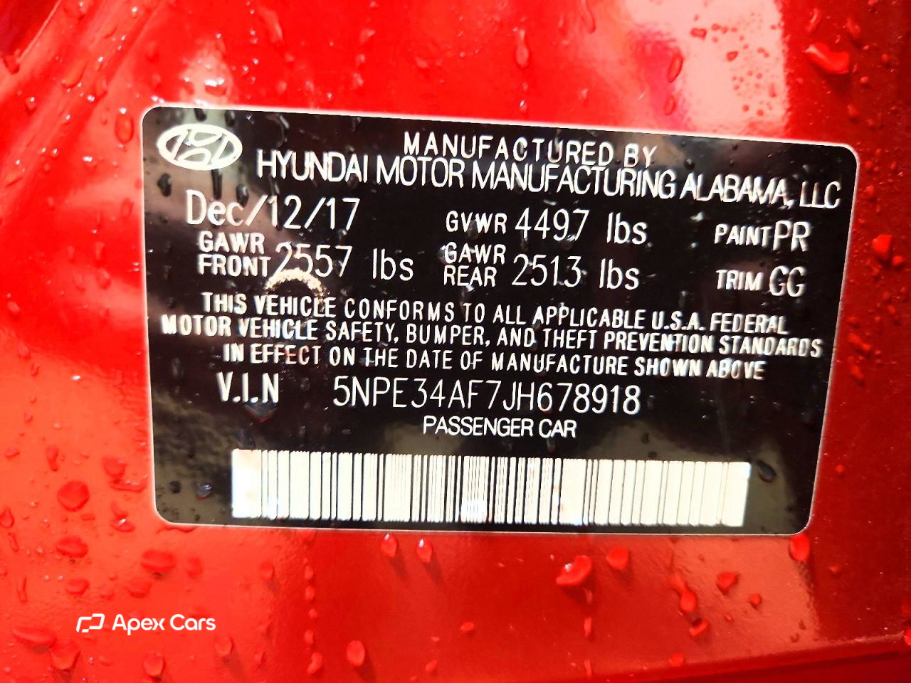 Hyundai Sonata 2018